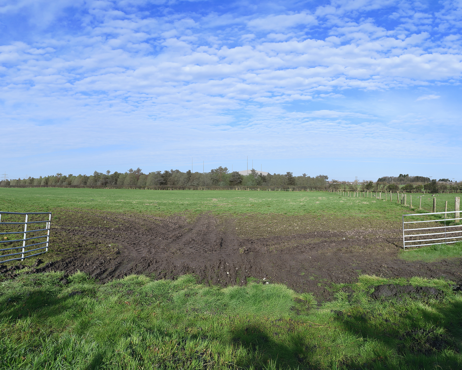 Viewpoint 3: Beverley Parks - Photomontage of proposed development with Mitigation at Year 10